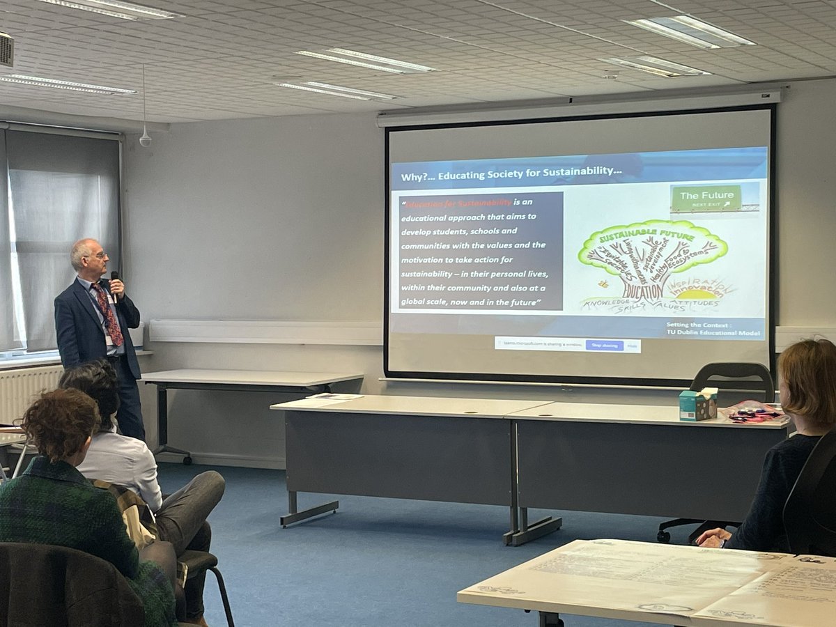 SDGliteracy's tweet photo. #EducationForSustainability prominent in our @WeAreTUDublin #EducationalExplorers event and #EducationModel https://t.co/Yf9cwfiOzU