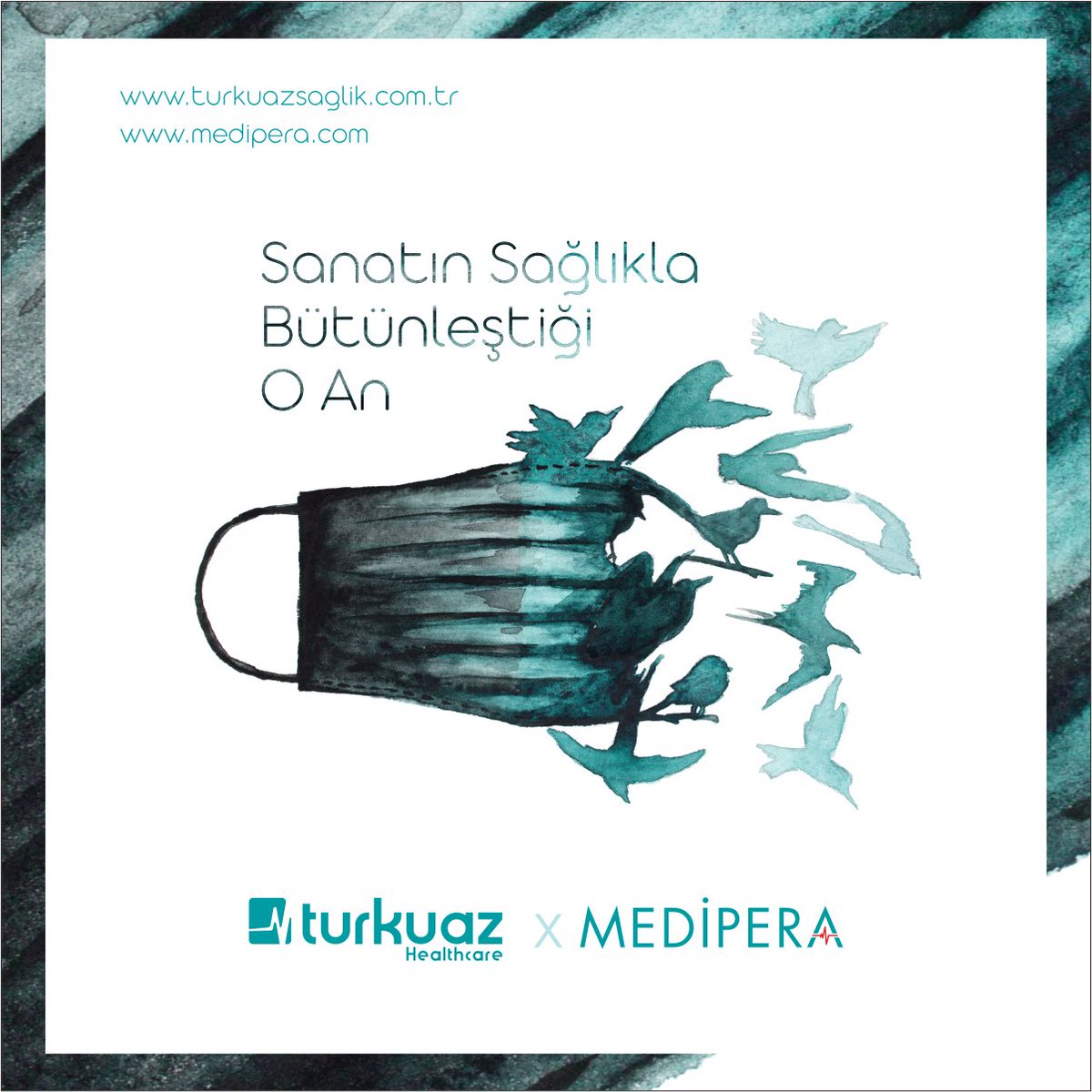 mediperacom's tweet photo. Turkuaz x Medipera olarak, her yıl olduğu gibi bu yıl da Türkiye’nin önde gelen sanat fuarı Contemporary İstanbul Bloom’un hijyen sponsoru olduk. 9-15 Mayıs 2022 tarihleri arasında Tersane İstanbul’da gerçekleştirilecek bu fuarda sanatın ve sağlığın bütünleştiği o anları ++ https://t.co/XeYDxuQW2H