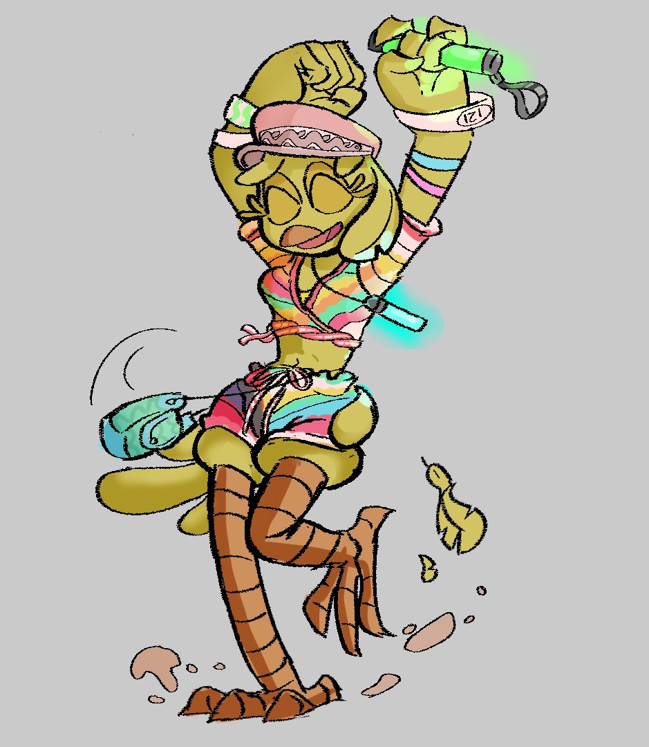 Comedic_Int's tweet photo. Trying out new brushes and outfits.
'Skater Punk'
'Beach Rave'
'Slav Squat'
Really liking the brush. https://t.co/PuVLRosacD