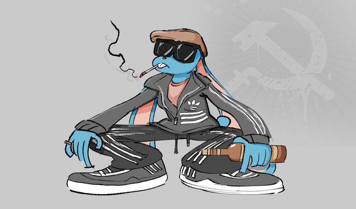 Comedic_Int's tweet photo. Trying out new brushes and outfits.
'Skater Punk'
'Beach Rave'
'Slav Squat'
Really liking the brush. https://t.co/PuVLRosacD