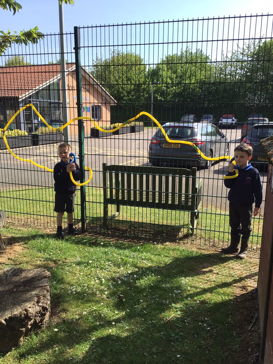 OWPS_fs's tweet photo. There’s excitment in the FS today! We have some new toys to play with- These telephones are brilliant! #eyfs #owpseyfs https://t.co/0sveMTMCY9