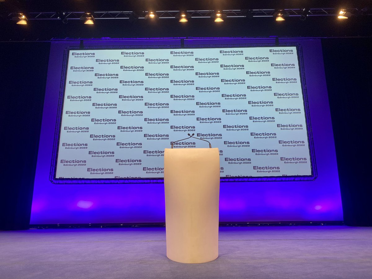 Getting ready for the first Scottish local government election results in Edinburgh #SLG22 <a href="/Edinburgh_CC/">The City of Edinburgh Council</a>