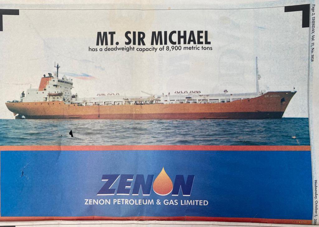 realFemiOtedola's tweet photo. Flashback to 2004 (18 years ago) and the making of an empire - a look at my oil tankers when I controlled the flow of diesel and my competitors became my customers.

People only remember what you’ve achieved… the details get lost! 👊🏾 …F.Ote💲 https://t.co/WTj6A28RN2