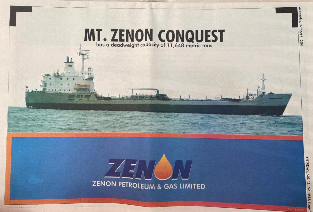 realFemiOtedola's tweet photo. Flashback to 2004 (18 years ago) and the making of an empire - a look at my oil tankers when I controlled the flow of diesel and my competitors became my customers.

People only remember what you’ve achieved… the details get lost! 👊🏾 …F.Ote💲 https://t.co/WTj6A28RN2