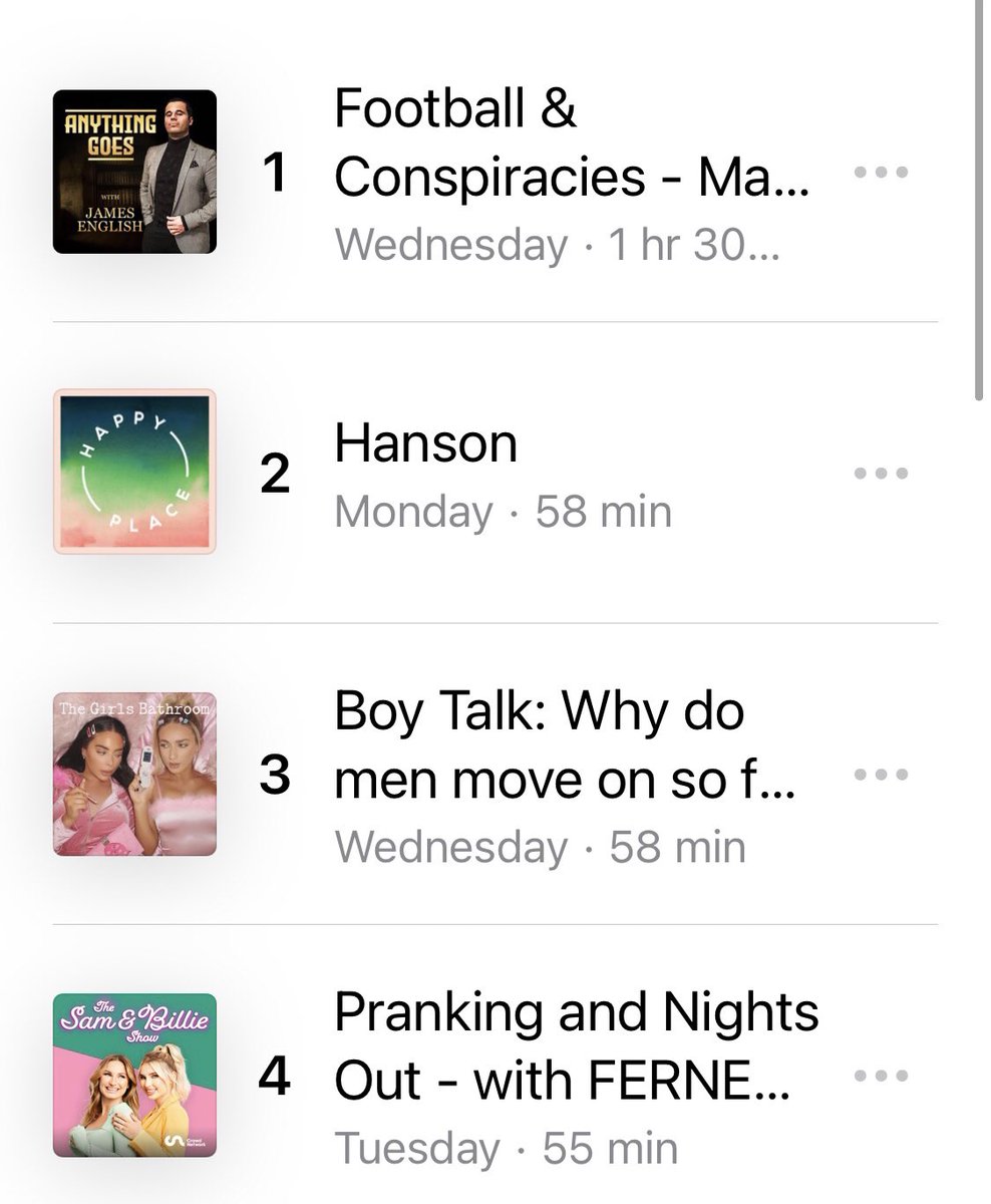 James English tweet media