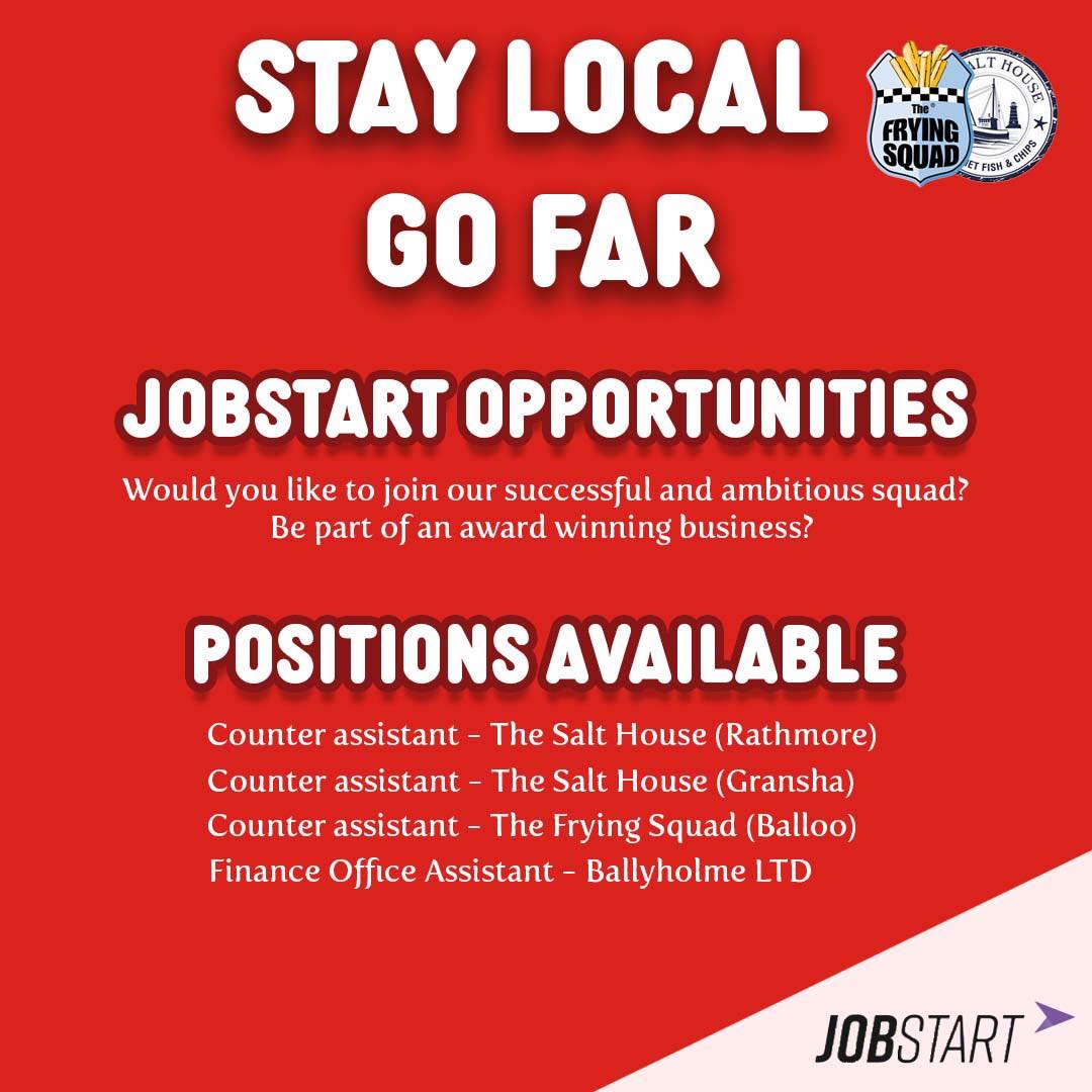 FryingSquad's tweet image. Amazing opportunities available through the JobStart Scheme 
Apply through this link 👇
jobapplyni.com/.../All.../The…
Or search for the specific position on jobapplyni.com 
#jobstart #fishfryer #fryer #fishandchips #fishandchipshop #fishandchiplover #discoverni #bangorni