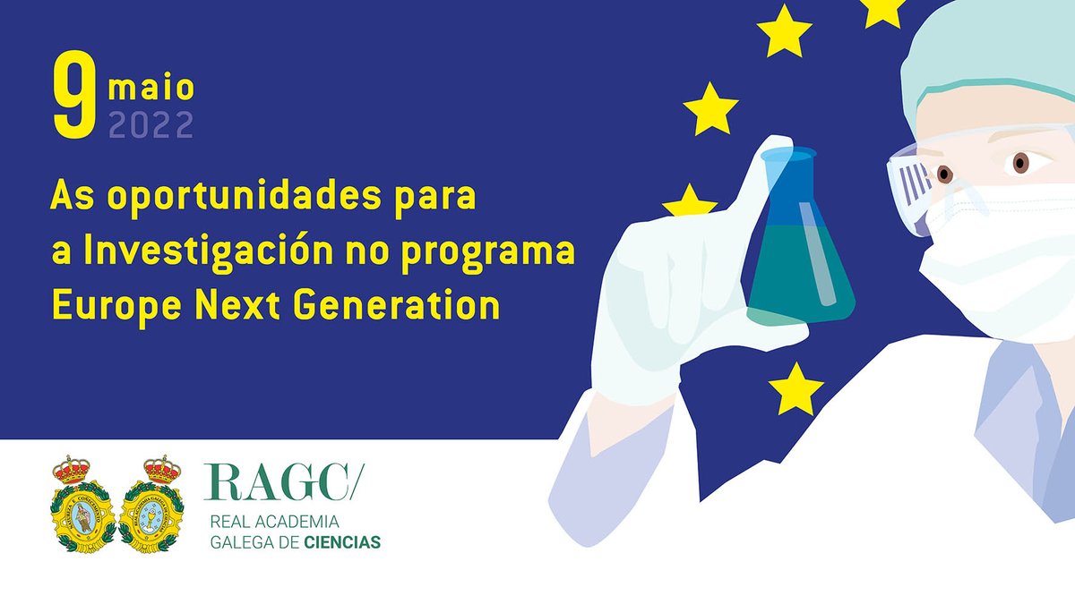 CienciaXunta's tweet photo. 🧬⚗️Es investigador/a?
O luns participaremos na xornada "As oportunidades para a Investigación no programa Europe Next Generation" de @RAGalegaCiencia
Contamos contigo?
📌9 MAIO / 18:00 h
📌Salón de actos do CiQUS ou por Zoom
Inscrición: https://t.co/aJZ7BpXqgy
@reacciona_igape https://t.co/lsIZMT2CiI