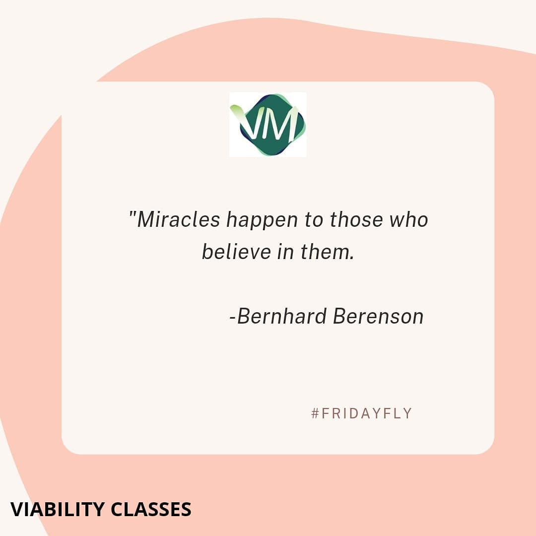 ViabilityC's tweet image. #fridayfly
#viabilityclasses 
#fridaymotivation 
#fridayvibes