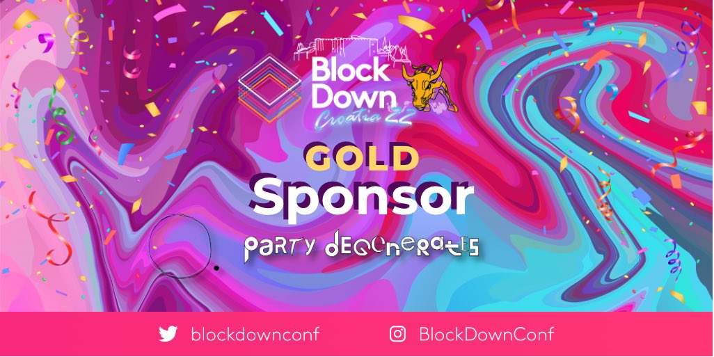 BlockDownFest's tweet photo. 👾It’s our pleasure to announce that  Unpaired &amp; 
@PartyDegens is an official Blockdown sponsor. They provide #NFTs that give you exclusive access to the world’s best DJ’s, events, experiences in exotic locations 🌎 &amp; digital art 🖼 

 🎉 #blockchain #festival #blockdown2022 https://t.co/hwBJe6Utr1