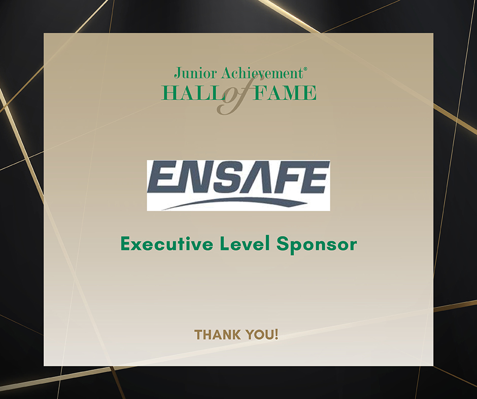 Thank you <a href="/ensafe/">EnSafe Inc.</a> for your Executive Level sponsorship of the JA Hall of Fame. We appreciate your support! 👏

JA Hall of Fame • May 10, 2022 at 12pm • UNF University Center • More Information: bit.ly/HOF-JANFL-2022