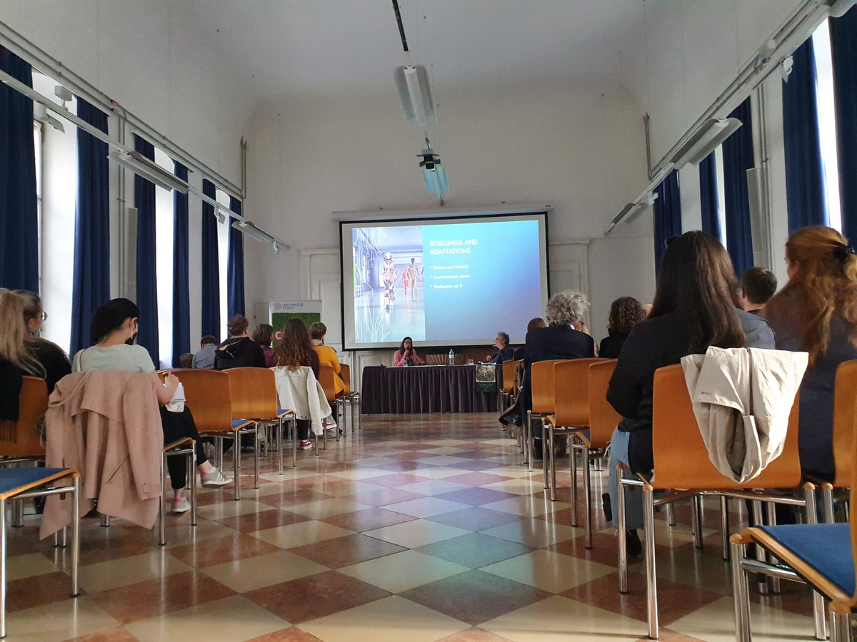 georgiamagpie's tweet photo. Very happy to have had my book launch at @univienna Aula am Campus. Thank you everyone for coming to listen to me talk about 'From #Puppet to #Cyborg: #Pinocchio's #Posthuman Journey' @MHRABooks and special thanks to Prof Enrico Palandri for the great discussion! https://t.co/MhjdUVZo9q