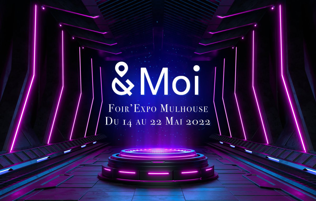 Rendez-vous à la #FoirExpo de #Mulhouse du 14 au 22 mai 2022 !

#etmoi #innovation #connected #madeinfrance