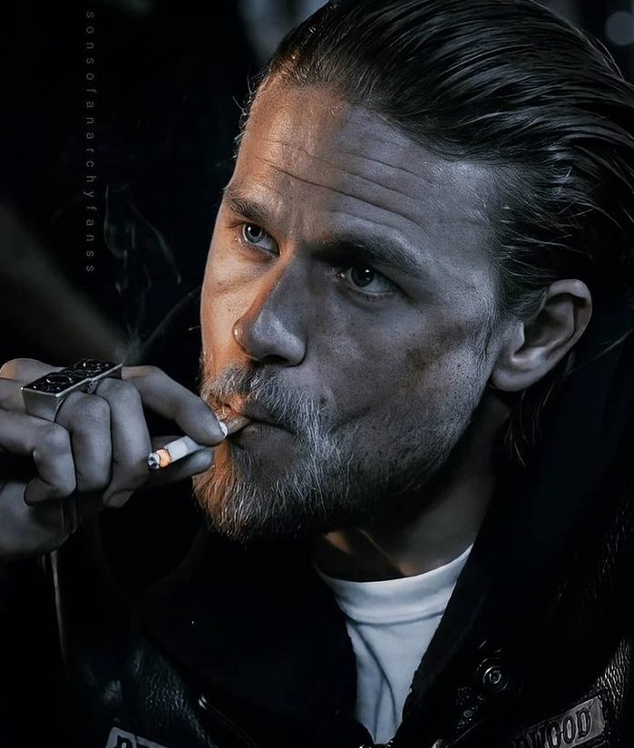 Jackson 'Jax' Teller (#CharlieHunnam) #SonsofAnarchy #SOA #JaxTeller #SAMCRO #RedwoodOriginal #JacksonTeller 
@SOAMayanAddicts @themayans_mc @BigAerosmithFan @Katie_Malarkey @monicaferga @diesteffi3 @DungeonMaster33 
@RosaDH6 @soni_bcn @DarknesWicked @ClareDonohoe2 @Natpy