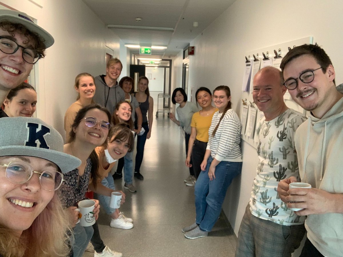 Final coffee ☕️break goodbye 👋🏼to <a href="/myricae90/">Martina Cardoni</a> visiting us from Córdoba for the past months 🇪🇸.... Thanks 🙏🏼for the good work 💐 helping <a href="/Wolki95/">Wilko Punt</a> &amp; <a href="/Chavarroccx/">Edgar Chavarro</a>! It was much fun having you around 💃🏼! Good luck 🤞🏼with thesis writing 🖥️and  hope our paths cross again, soon 😊!