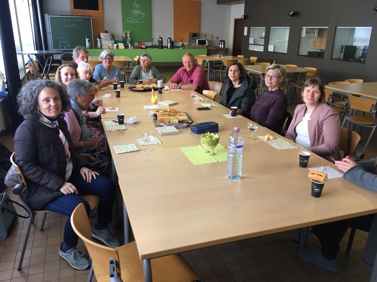CFIE_Segovia's tweet photo. Esta semana nuestra movilidad a Bélgica, Maribel y Raquel. 
Nos acoge Ana F. en CVO EduKempen de Turnhout.
Hemos visto las aulas de idiomas 🌍, escuelas de adultos y su trabajo con las TIC. 📽💻📲
@sepiegob @EUErasmusPlus
#ErasmusPlus #ErasmusCFIESg21 #tiCyL #internacionalizaCyL https://t.co/bMshkpXSNw