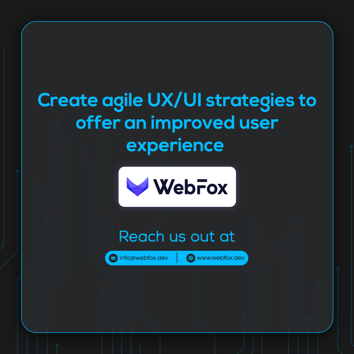 WebFoxx's tweet image. User expectations change with time and online trends lead to changes in UI/UX design standards to cater to the changing expectations of the users to offer an excellent user experience.
#UXWebDesign #UXWebsiteDevelopment #UIdesign #UXdesign  #USA #Canada #UAE
