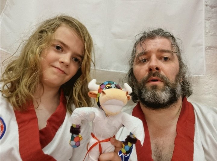 MrsWalkerPE's tweet photo. On Wednesday evening Perry went to a martial arts class with Mr Hornby and his son. It looks like it was hard work but lots of fun! 🥋
#perrysadventures
#TeamHeys #activekids #trynewthings https://t.co/8YiQWkXpsG