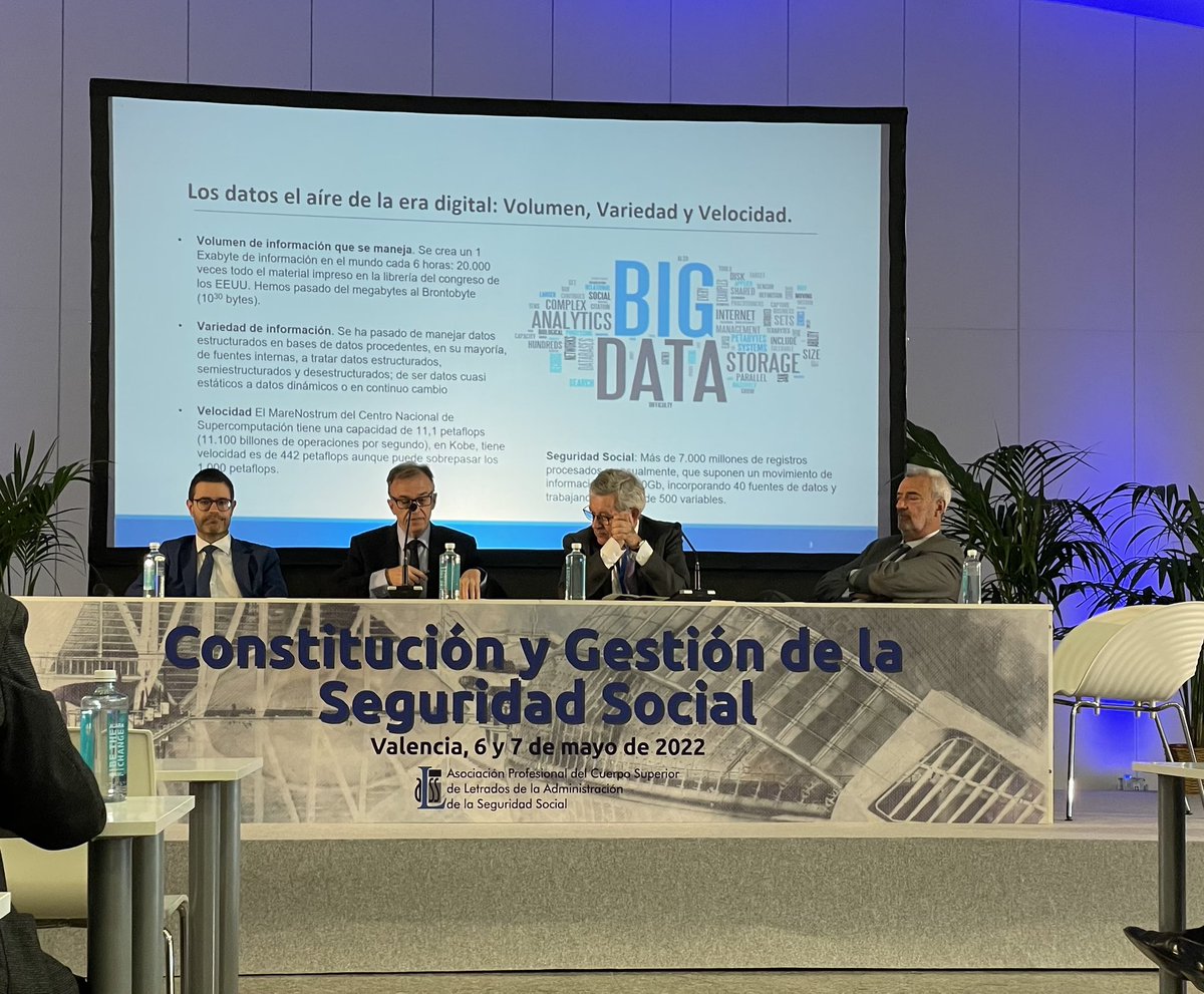LetradosSegSoc's tweet photo. Turno de la primera mesa redonda: “Plataformas digitales y otras innovaciones en el mercado de trabajo”. Participan el prof. Titular @TodoliAdrian y el catedrático José María Goerlich, ambos de la @UV_EG, y el catedrático de la @uc3m Jesús Mercader. https://t.co/gkQ7sVWfda