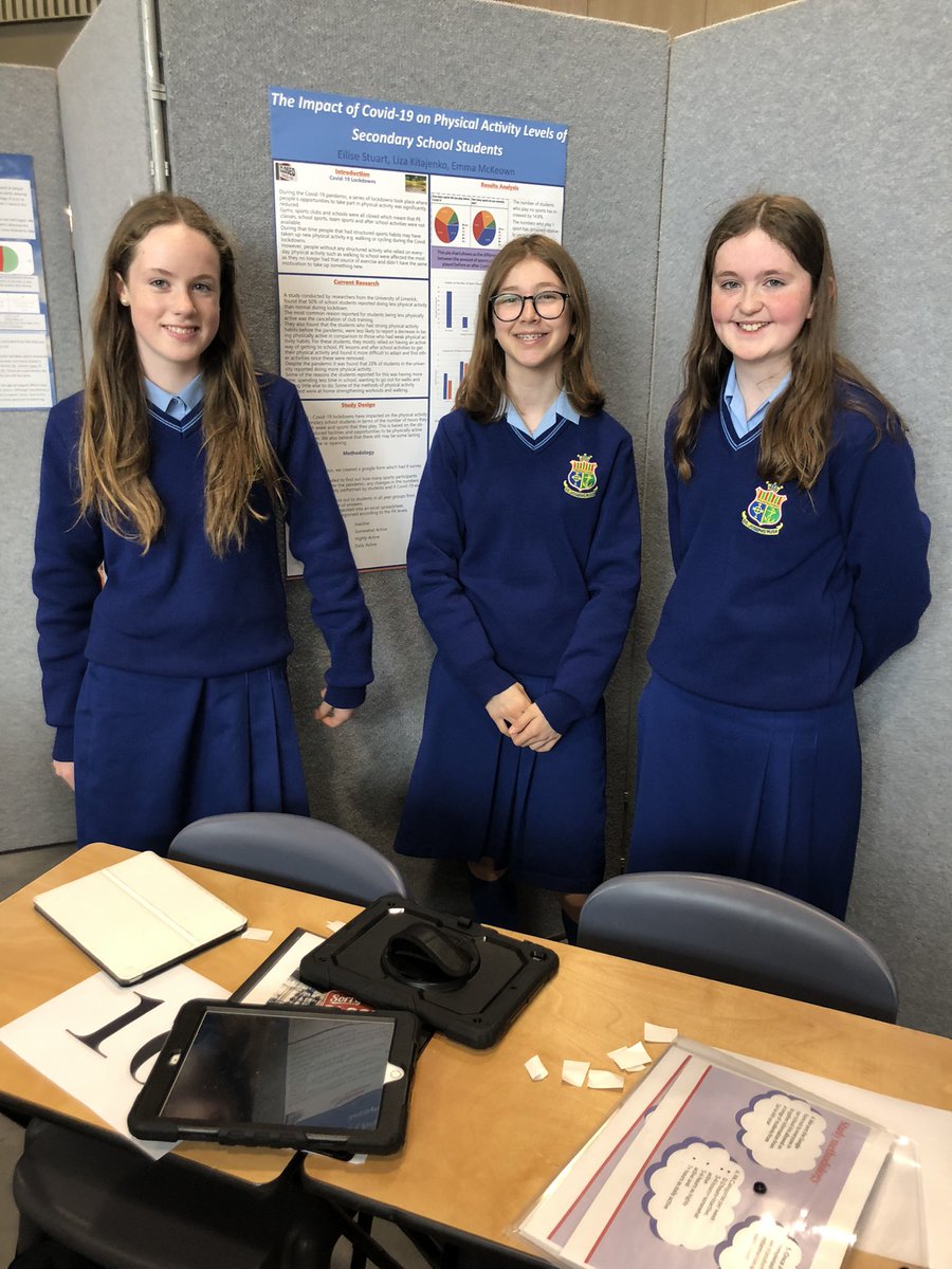 All set up here @WeAreTUDublin Grangegorman interesting projects🏃‍♀️💻🎈🏠✅👧big shot out to 12 1st Yrs in their first  @SciFest4STEM Best of Luck to all presenting their Projects @stjosephsrush @CodingDeptSTJ @eimearmc16 @KielyEmer @D_Dunne15 @chris_o_connell