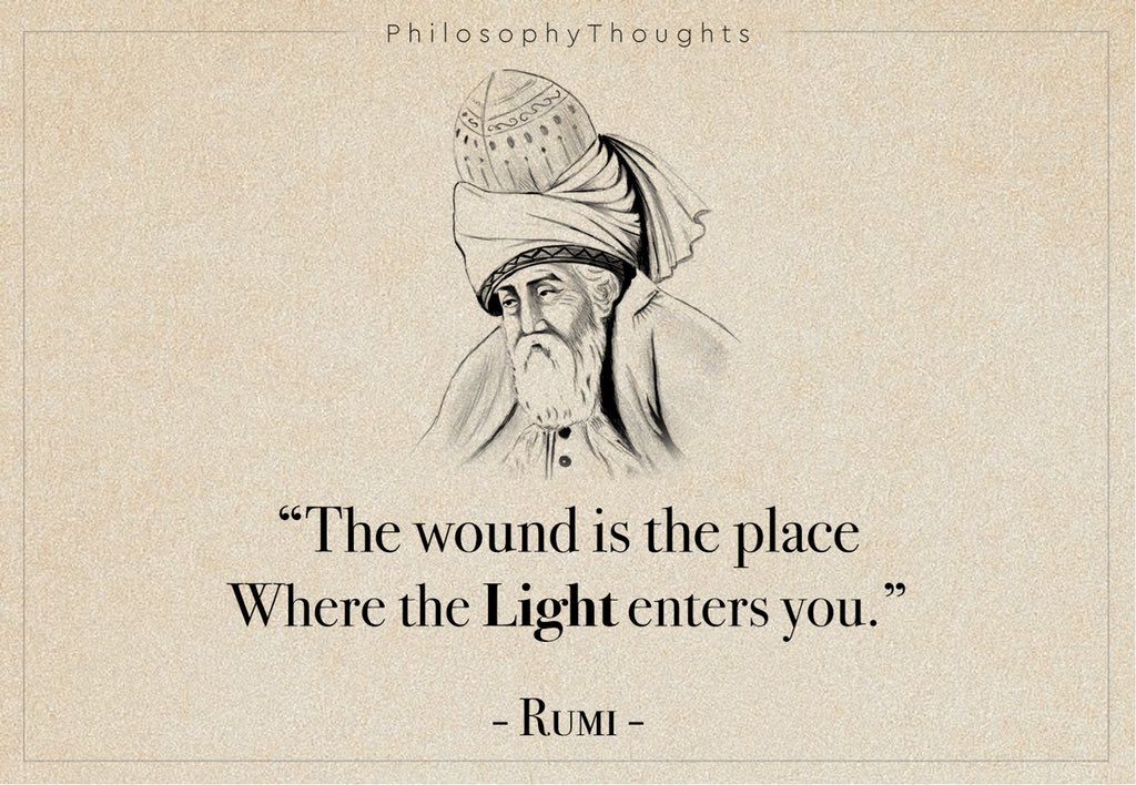 Philosophy_DQ's tweet photo. 15 Deep Philosophy Quotes From “Rumi "

| Thread https://t.co/KO6PZlM3MK