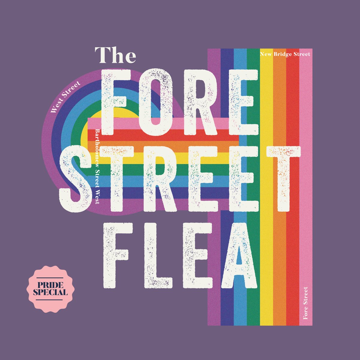 visitexeter's tweet photo. Head to Fore Street, Exeter this Sunday for a celebration of diversity & inclusion in the city. 12-4pm for stalls, performers, fundraising & more! ๐ณ๏ธโ๐
Visit @marketsinexeter for details or get in touch with lottie@inexeter.com ๐ @tweetinexeter #forestreetflea #marketsinexeter https://t.co/lI6fjXd4jE