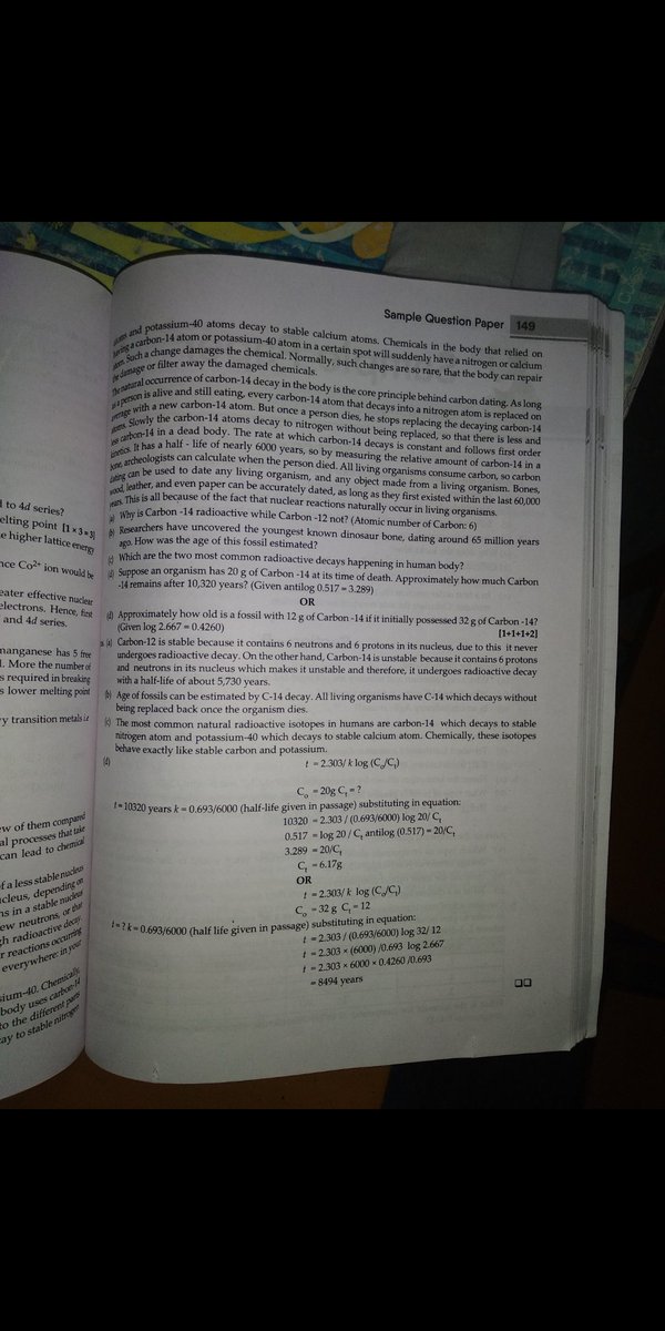 Alok_9311's tweet photo. There are some pics of oswaal sample papers which are provided by my school staff there are many mistakes in it and tomorrow is my chemistry exam. They are just playing with student's future @oswaal_books @Minister_Edu 
#cbseterm2 https://t.co/BR3TT33ueA