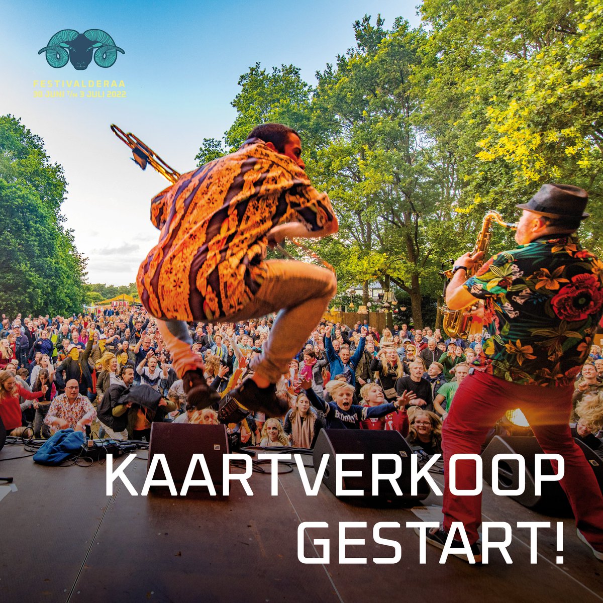 Happy Friday❣️ De dag- en theatertickets zijn nú verkrijgbaar in onze ticketshop!

Geniet een dag of weekend van het prachtige stroomdallandschap van de Drentsche Aa. Boordevol muziek, theater, kunst en literatuur. Zien we je daar?
festivalderaa.nl/tickets