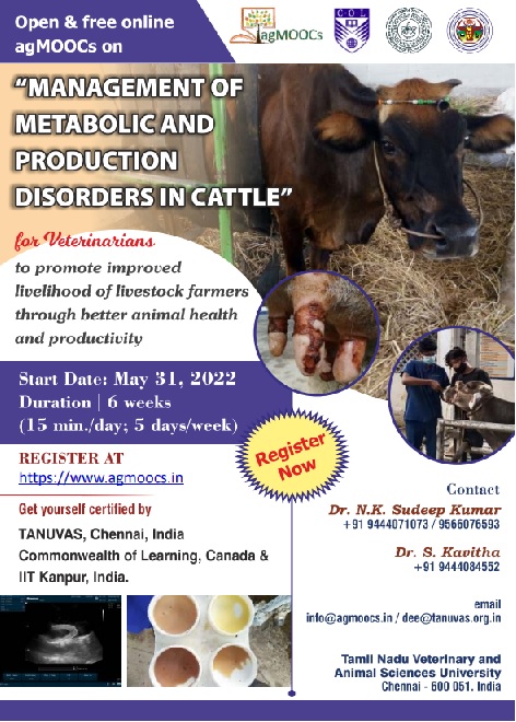 Tamil Nadu Veterinary & Animal Sciences University on Twitter: Tamil Nadu Veterinary & Animal Sciences University on Twitter: