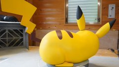 Life Size Pikachu Figure That Wirelessly Charges Electronics Fills Us With Joy Jealousy Video Soranews24 Japan News