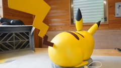 Life Size Pikachu Figure That Wirelessly Charges Electronics Fills Us With Joy Jealousy Video Soranews24 Japan News