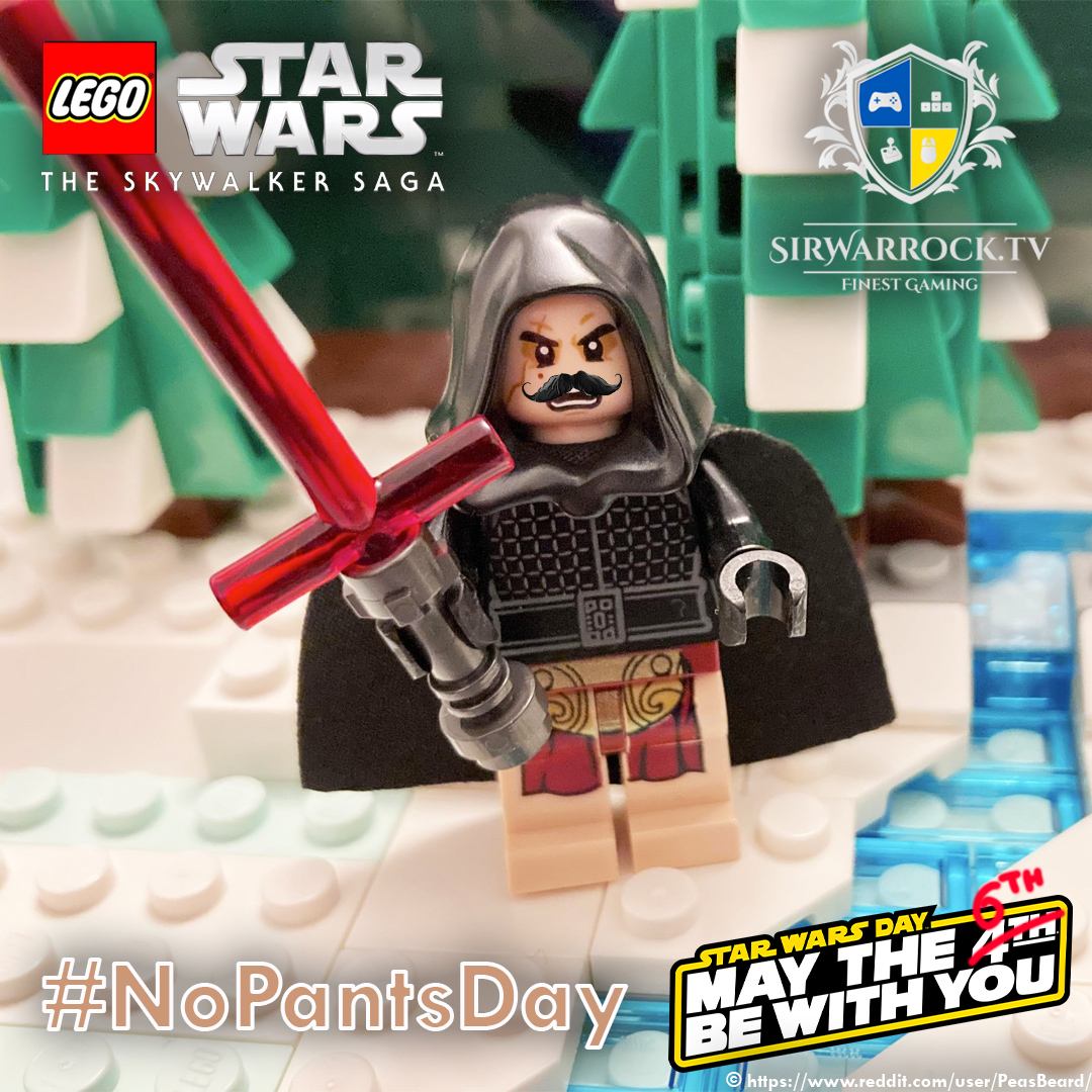 SirWarrock's tweet photo. Happy #NoPantsDay! 👖🚫
Das passt zum heutigen #Couchstream! 📺
Obwohl der offizielle #StarWarsDay 2 Tage her ist, zocken wir #LEGOStarWarsTheSkywalkerSaga #Coop mit LadyLixi auf der #Switch! 💪
May the 6th be also good enough! 😊
Auf https://t.co/VJlkHhLujC 🤘
#twitch #twitchDE https://t.co/aSs7OWiTOR