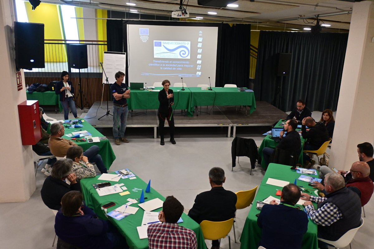 savemedcoasts's tweet image. SAVEMEDCOASTS-2 is in the Ebro Delta, Terragona (Spain) to raise the awareness of coastal communities on sea level rise and its consequences exploring needs, gaps and possible ways of intervention for mitigation and adaptation #INGV #ISOTECH, #CTTC, #DGECHO, #SEALEVELRISE