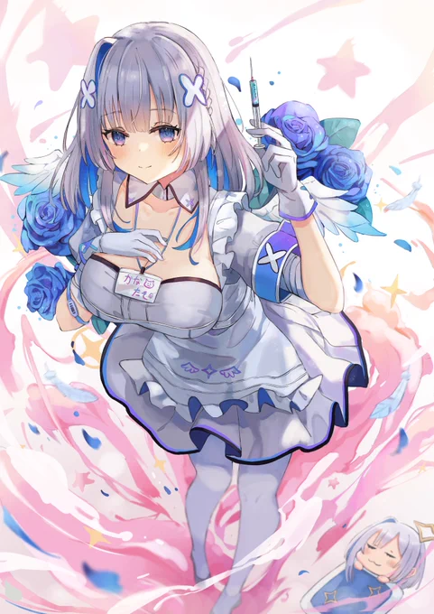 ボインボインに似合うそうな新衣装の髪形(夢)
 #かなたーと 