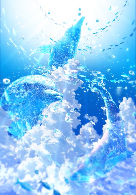 「青空 水滴」のTwitter画像/イラスト(新着)｜3ページ目