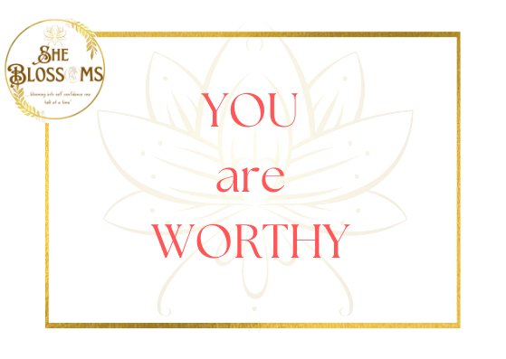 SheBlossoms1's tweet photo. GENTLE REMINDER👇👇👇👇!!!!

YOU ARE WORTHY, YOU ARE WORTH IT!!!

@violadavis says it so loud and so well. 

#TGIF
#youareworthy
#buildingconfidence
#buildingself https://t.co/f3PhptEjvw