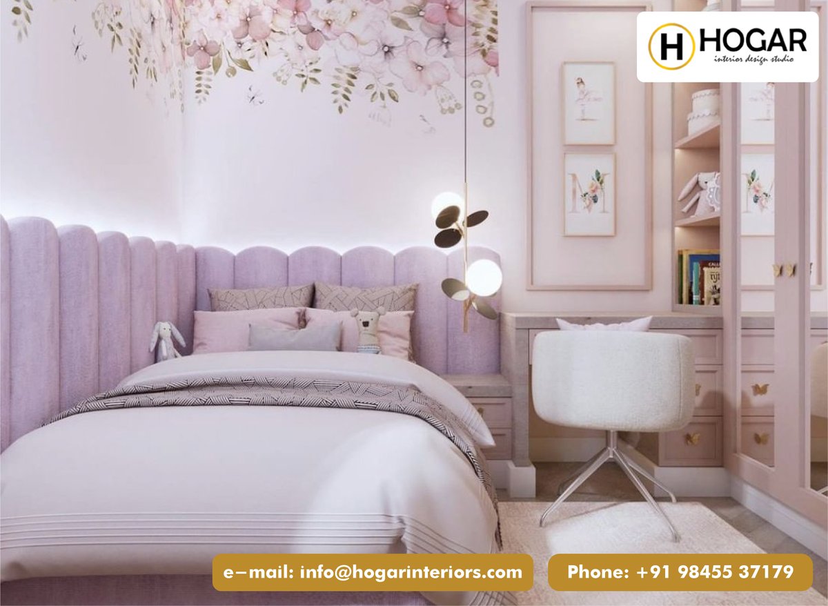 hogar_interiors's tweet photo. Kids Bedroom Designs from Hogar Interiors 

Children are very wise intuitively; they know who loves them most. A positive mind creates good vibes around. Hogar Interiors make it a reality. Hogar Interiors make it a Kids room to heaven. 

#homedecor #interiordesign #home #interior https://t.co/StXM0gGPAA