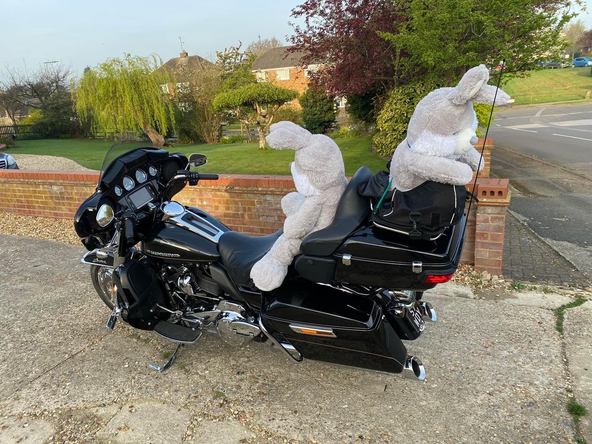 SantasThe's tweet photo. Our Easter ride https://t.co/M0AFephbic