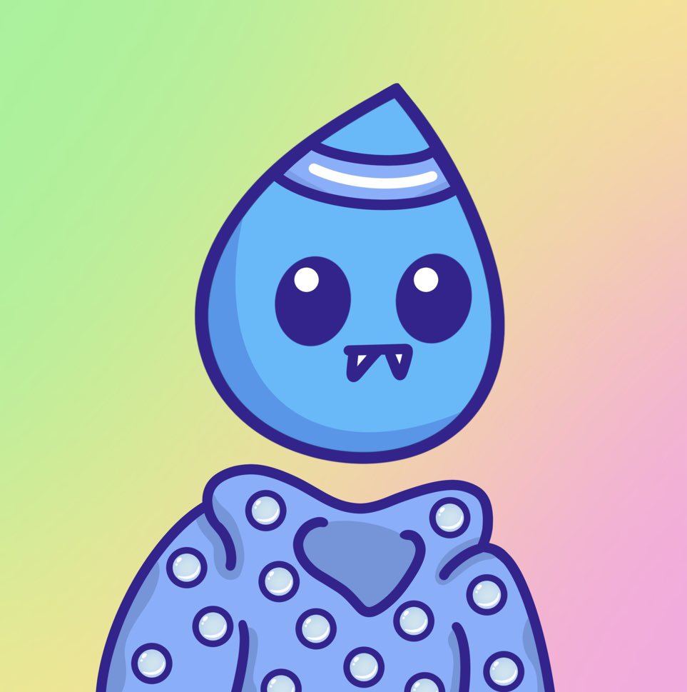 WhalePointy's tweet photo. Bubble Hoodie ganggg🫧🫧
@nft_droplets 💧💧💧
9 Droplets deep now💪🏼
 Let’s see your Droplets! ⬇️⬇️
#dropletsnft #dropsfollowdrops #nft https://t.co/Buqdxlssuo