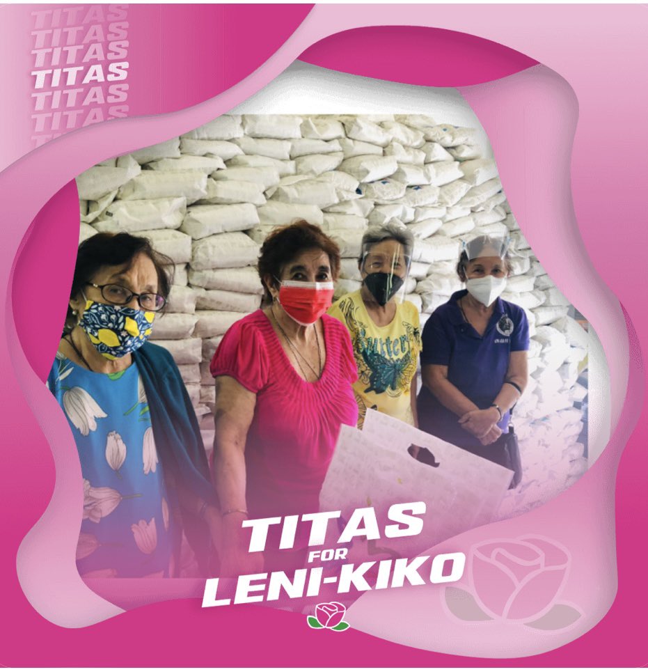 Mrs_KFerrer's tweet photo. Me rorosas pa ba sa mommy ko? 😂💗💚
#TitasForLeniKiko
#LeniKiko2022
#KulayRosasAngBukas 
#Ipana7oNa10ParaSaLahat https://t.co/GiP4VxPXho