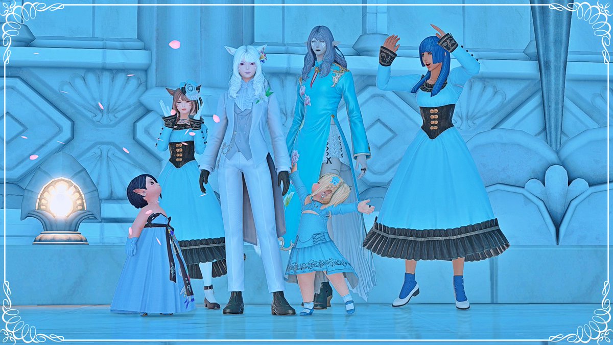 karotte2188's tweet photo. A bit late but here are some pics of the wedding of two fc members.
#grootfc #Hyur #ffxivaura #miqote #lalafell #roegadyn #Elezen #EorzeaPhotos #FFXIV #ffxivsnaps #FF14 #FF14 #FinalFantasy #FinalFantasyXIV #XIV_PICTCLIP #GPOSERS #GShade #VirtualPhotography #videogames https://t.co/XExmM4uOlA