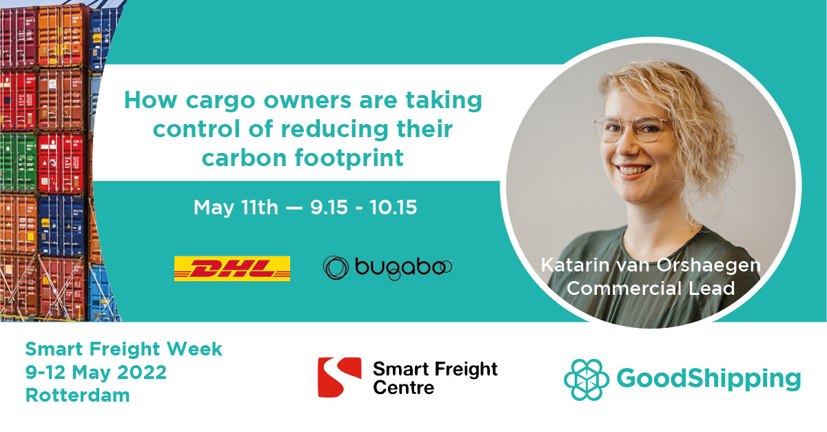 GoodShipping1's tweet photo. At #SmartFreightWeek, key stakeholders will come together to create real impact in the sustainable freight and logistics industry.

Our very own Katarin will present how cargo owners can take the lead in reducing their #carbonfootprint: https://t.co/xHr7pax7VO https://t.co/ih6IZnE1iD
