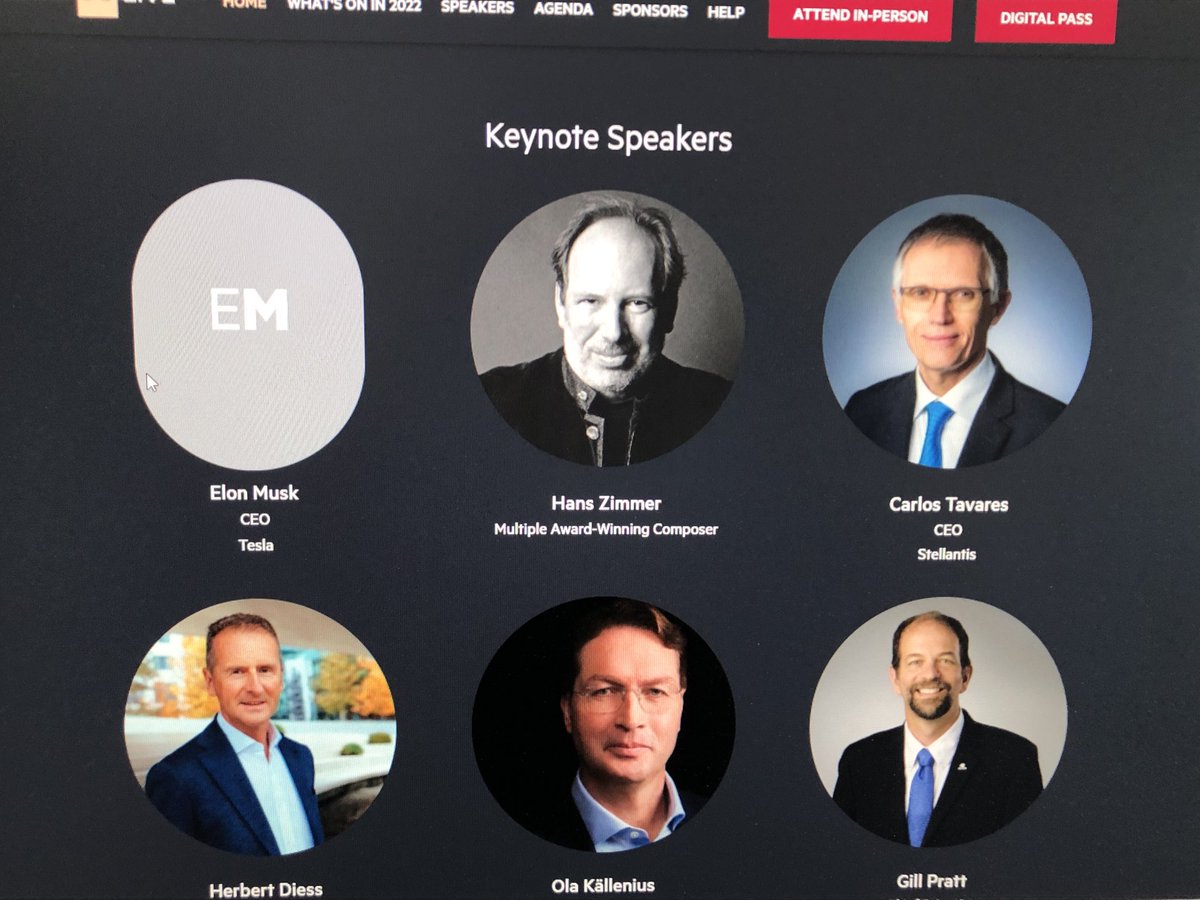 Manche müssen kein Foto schicken. #FTlive #Futureofthecar