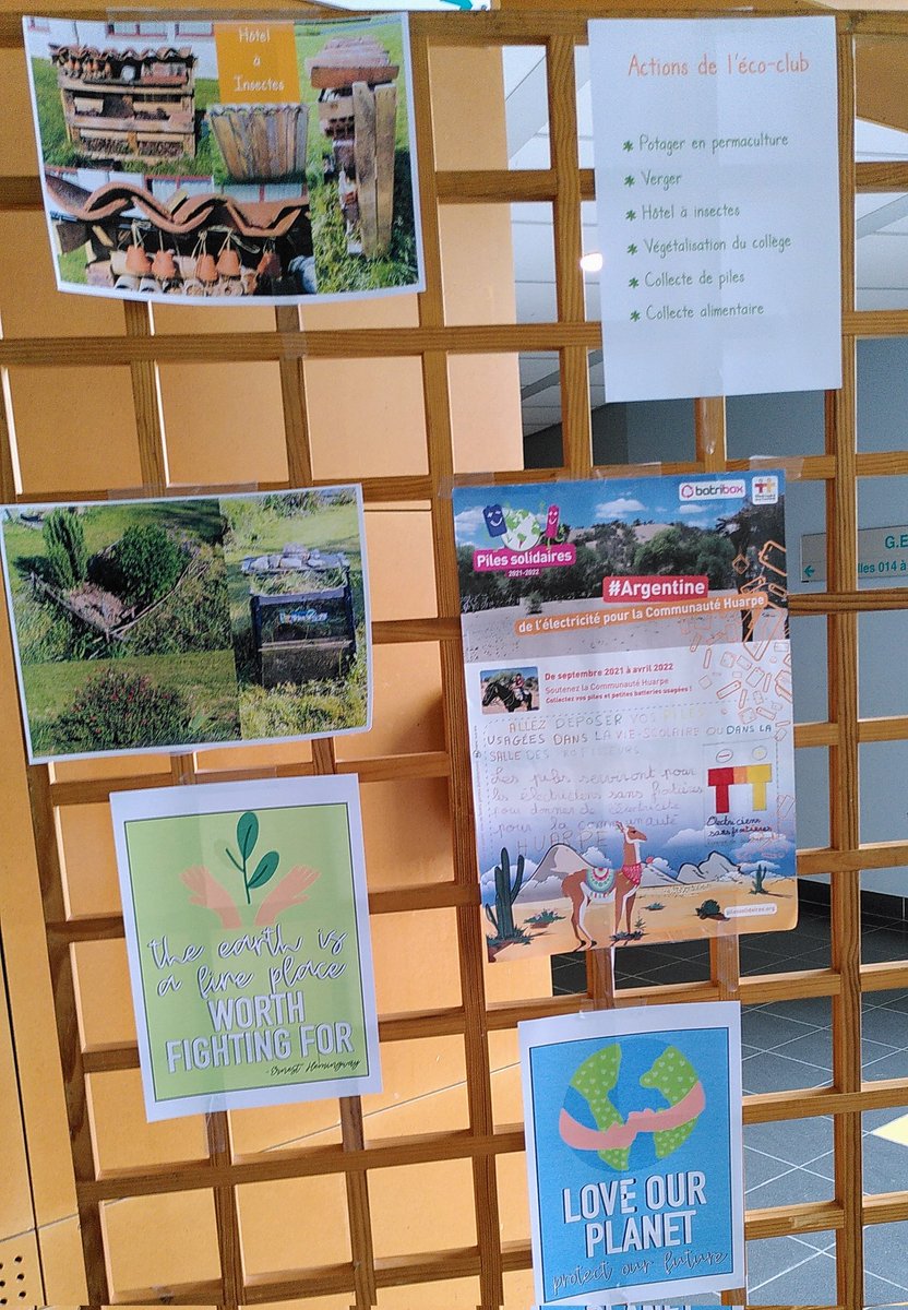 BraveMerC's tweet photo. Le collège @LaFayette036 participe aux rencontres jeunes chercheurs 2022 #RJC36 à l'@IutIndre! Au programme : présentation de l'éco-club et du projet COP in my Classroom #climateinteractive! https://t.co/8GTHgSjUMZ