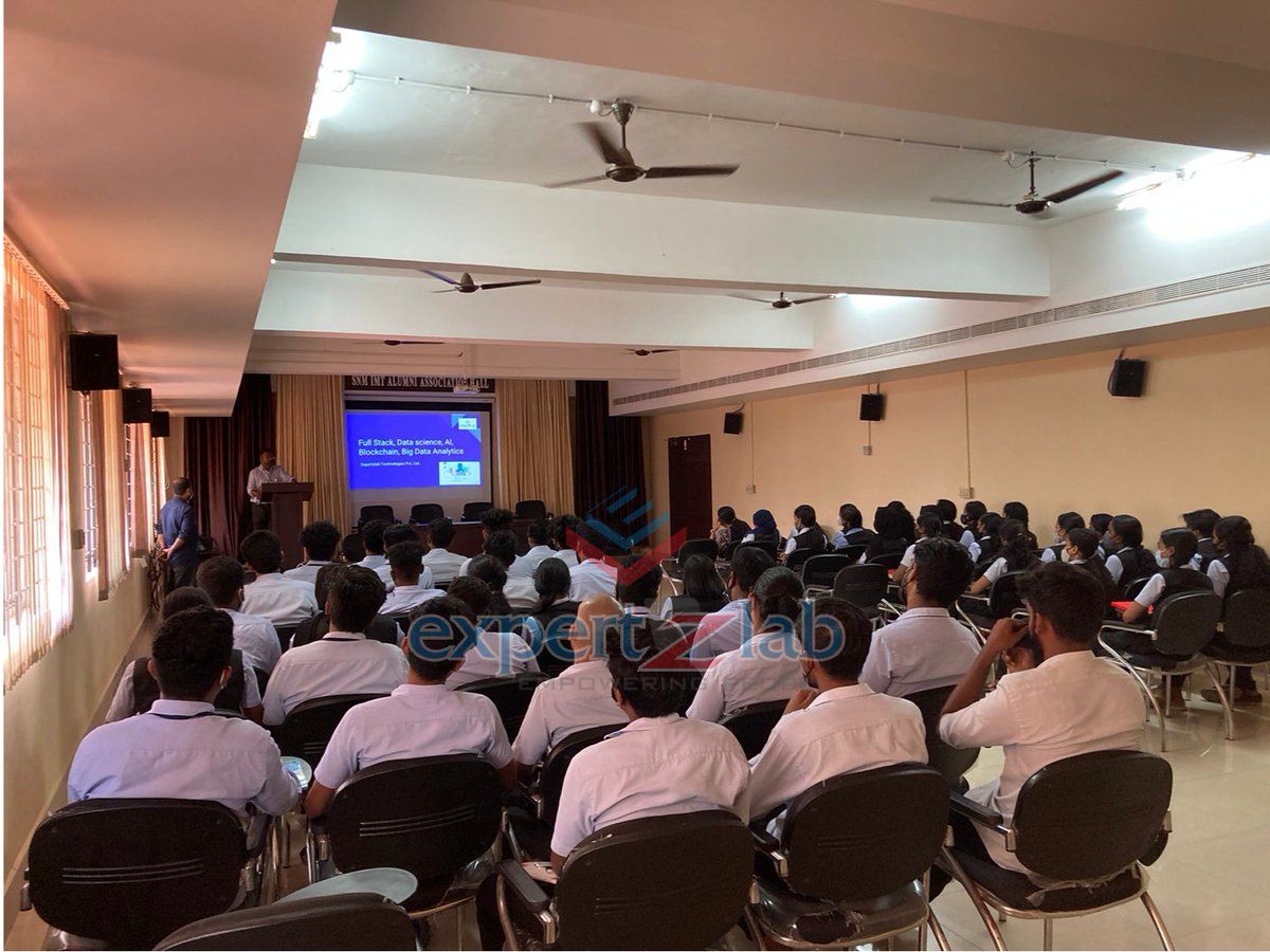 ExpertzlabTech's tweet photo. Successfully completed one day seminar on "EMERGING TECHNOLOGIES IN IT " at SNMIMT Engineering College Maliankara
.
#expertzlab #softwaretraining #softwarecompany  #placements #jobs #seminar #EmergingTechnologies #IT #datasciencetraining #pythontraining #Meanstacktraining https://t.co/3WbErNfzOM