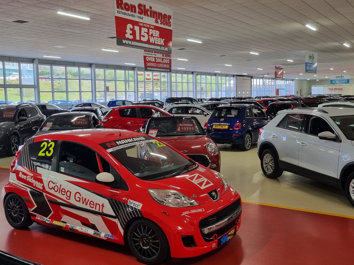 We visited our sponsors <a href="/RonSkinners/">Ron Skinner & Sons</a> this week to show them how their donated car had been transformed by our <a href="/coleggwent/">Coleg Gwent</a> Motorsport Engineers into a trophy winning City Car Cup race car!

We couldnt have done it without their generosity! 

<a href="/StudentMSport/">Student Motorsport</a>