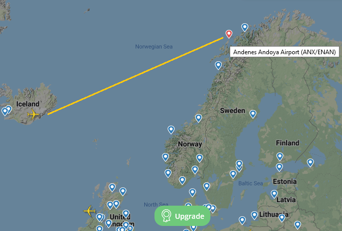 SirListenalot's tweet photo. #KC135 #AE0421 as #ROMA95 with "MD" #A10's #TREND41 is said to be going to Andoya. #C17 #AE10BF flew Martin State - Prestwick - Andoya - Prestwick before. https://t.co/jEBqzXAo5b