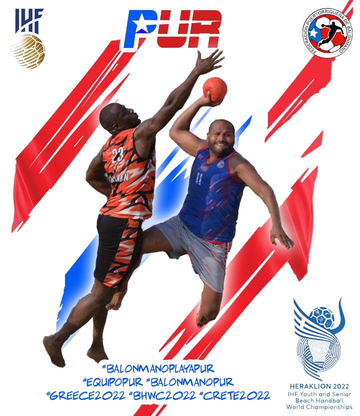 Balonmano Playa PUR tweet media