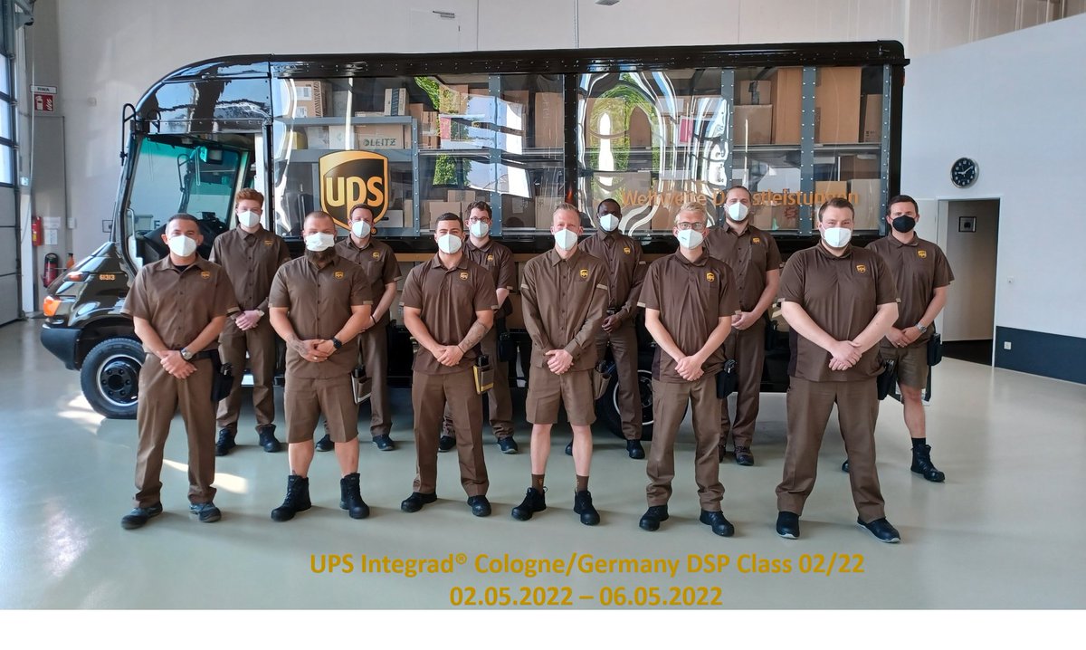 Congratulations to our new trained #DriverServiceProviders by #UPS #Integrad this week. You did a really great job! Thank you for the hard work in the training! Stay safe and healthy!