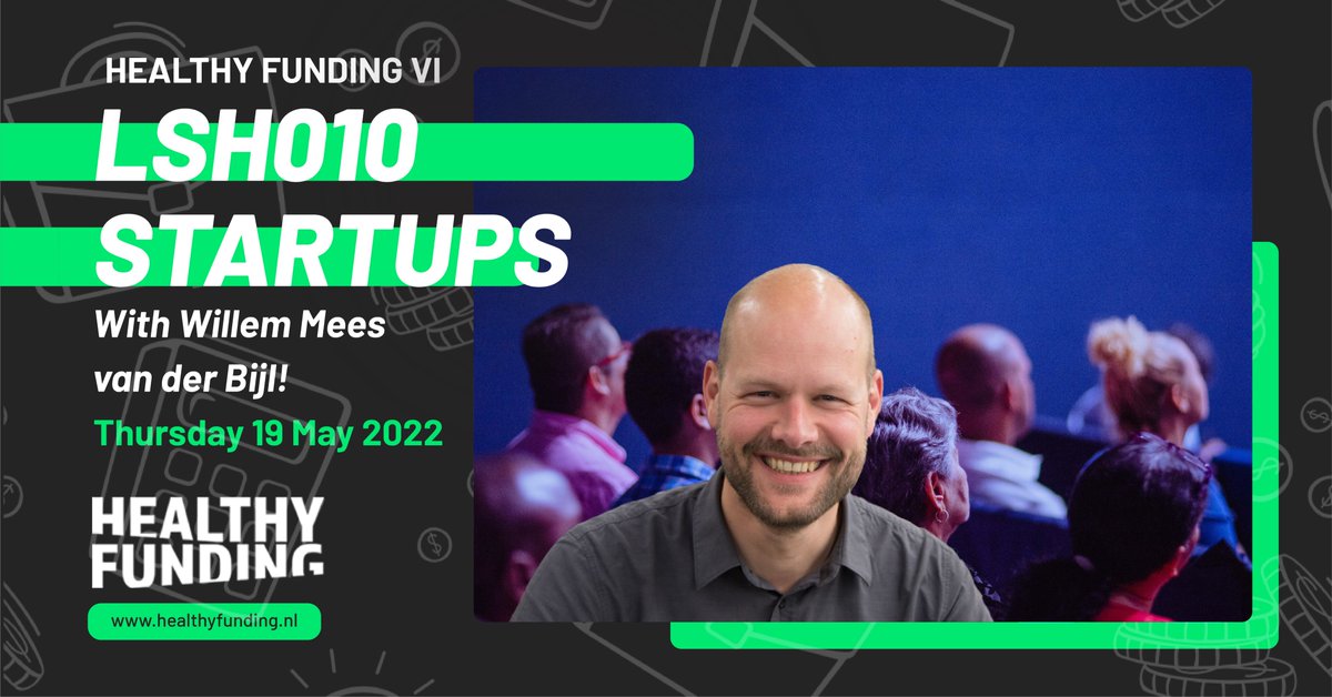 REGISTER NOW: Healthy Funding 19 May - Did you know that  Spatium Medical is bringing responsive insufflation to the field of laparoscopy? Willem Mees van der Bijl from Spatium Medical will be talking about the next-generation technology! healthyfunding.nl!