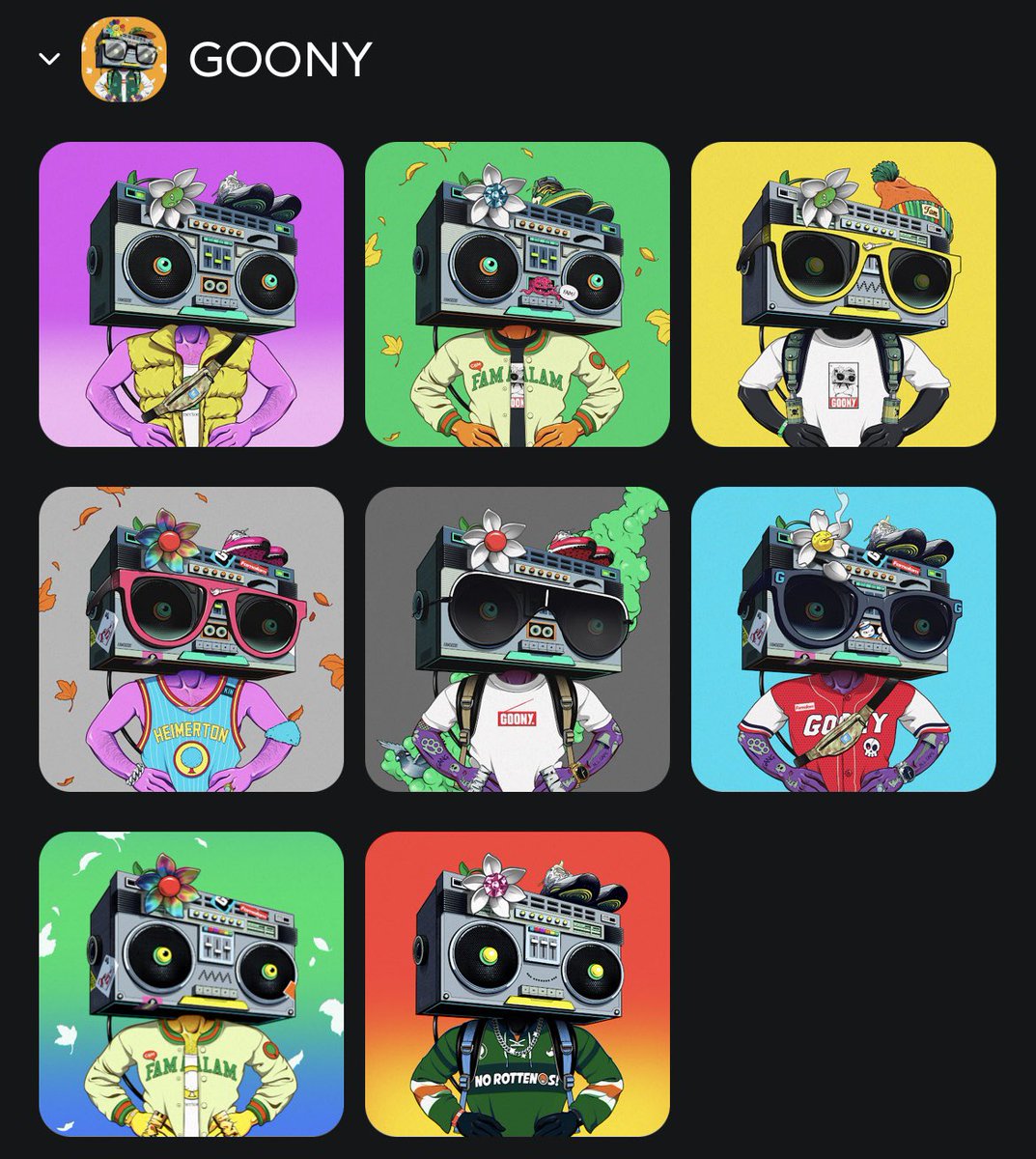 New day same…
ALPHA ALPHA ALPHA 

🌳 @CBMFAMALAM 
#FAMALAM #GOONY 

My Bag… for now 👀✊🏽